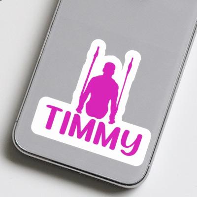 Autocollant Timmy Gymnaste aux anneaux Notebook Image