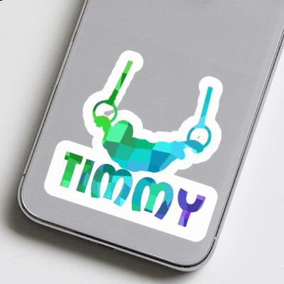 Sticker Ring gymnast Timmy Laptop Image