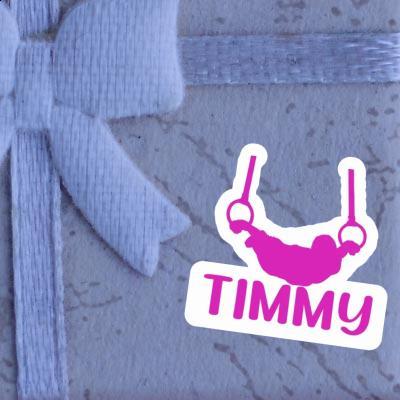 Gymnaste aux anneaux Autocollant Timmy Image