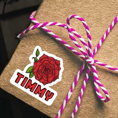 Sticker Timmy Rose blossom Laptop Image