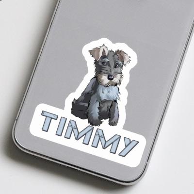 Sticker Timmy Schnauzer Notebook Image