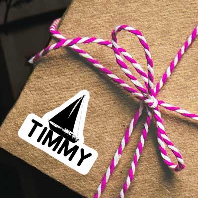 Sailboat Sticker Timmy Laptop Image