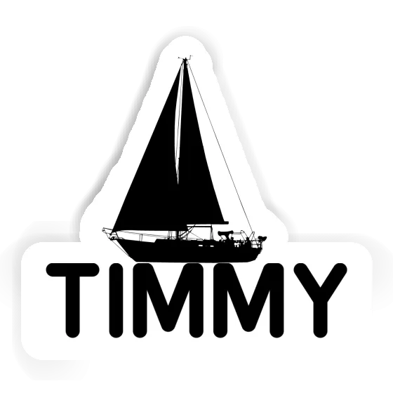 Sailboat Sticker Timmy Gift package Image