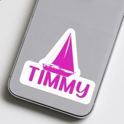 Sticker Sailboat Timmy Notebook Image