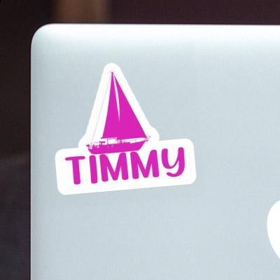 Sticker Sailboat Timmy Laptop Image