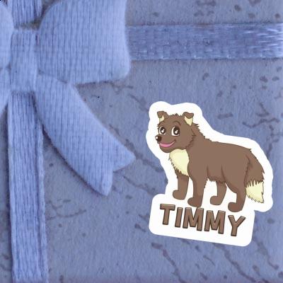 Chien de berger Autocollant Timmy Image