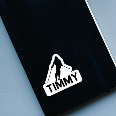 Sticker Skier Timmy Laptop Image