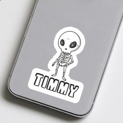 Skeleton Sticker Timmy Notebook Image