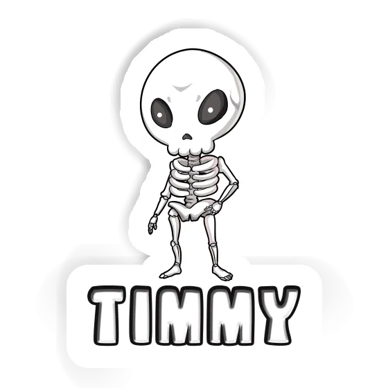 Skeleton Sticker Timmy Gift package Image