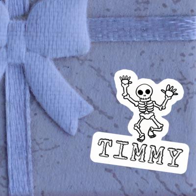 Timmy Sticker Skelett Laptop Image