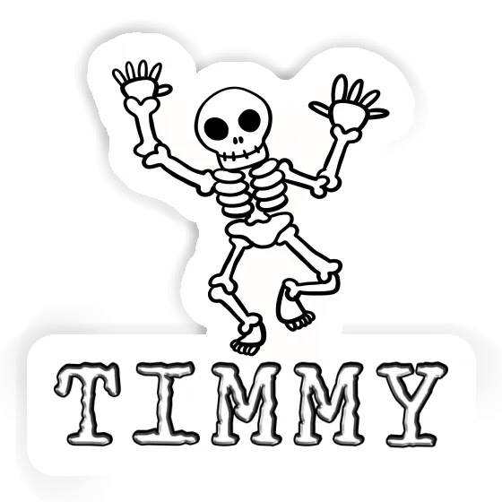 Timmy Sticker Skelett Gift package Image