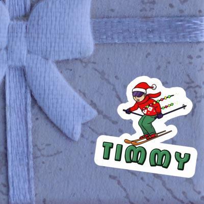 Skifahrer Sticker Timmy Laptop Image