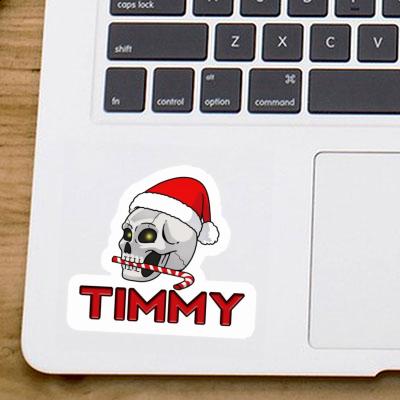 Weihnachtstotenkopf Aufkleber Timmy Gift package Image