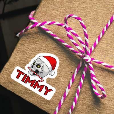 Weihnachtstotenkopf Aufkleber Timmy Laptop Image