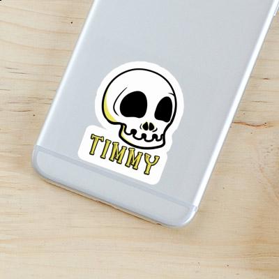 Skull Sticker Timmy Notebook Image