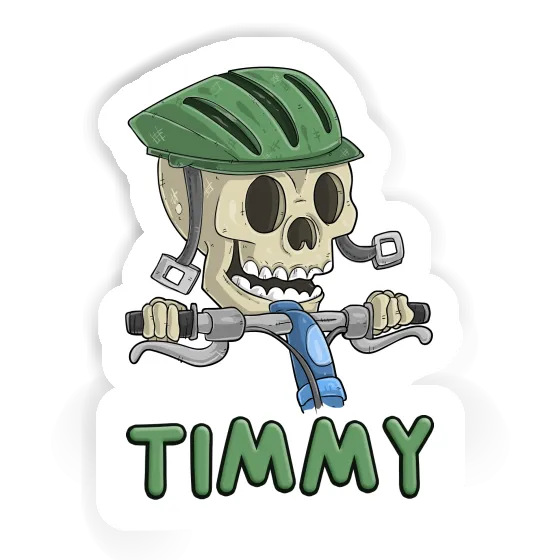 Sticker Biker Timmy Notebook Image