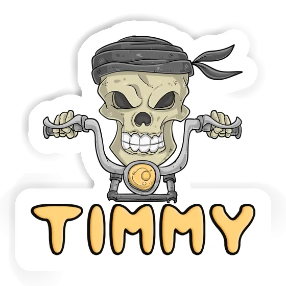 Timmy Sticker Motorradfahrer Laptop Image