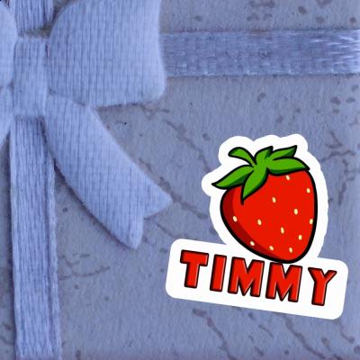 Sticker Strawberry Timmy Laptop Image