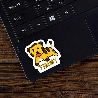 Sticker Baby Tiger Timmy Laptop Image