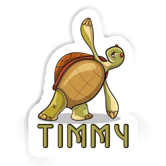 Timmy Sticker Yoga Turtle Gift package Image