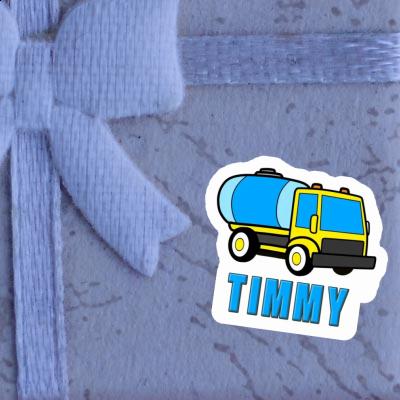 Timmy Sticker Water Truck Notebook Image