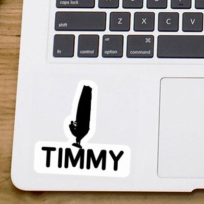 Autocollant Timmy Windsurfer Laptop Image