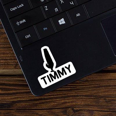 Timmy Sticker Windsurfer Notebook Image