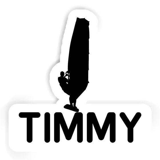 Timmy Sticker Windsurfer Image