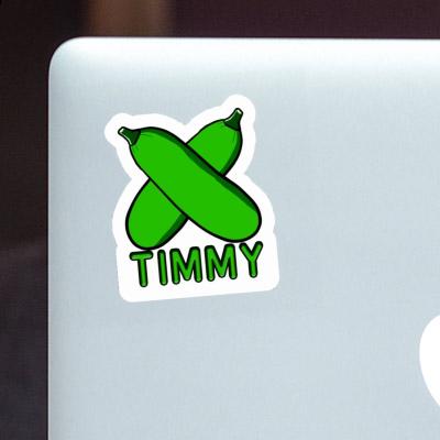 Sticker Zucchini Timmy Laptop Image