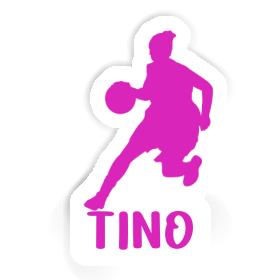 Aufkleber Tino Basketballspielerin Image