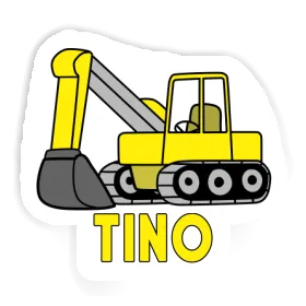 Excavator Sticker Tino Image
