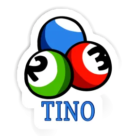 Tino Sticker Billardkugel Image