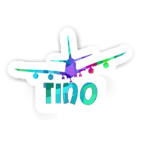 Airplane Sticker Tino Image