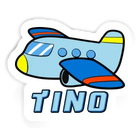 Sticker Airplane Tino Image