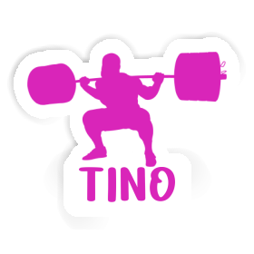 Autocollant Tino Haltérophile Image