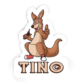 Autocollant Kangourou Tino Image