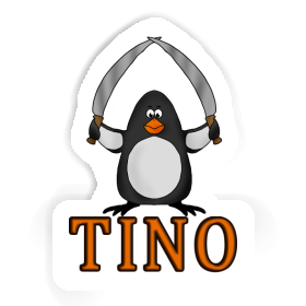 Tino Sticker Fighting Penguin Image