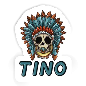 Bébé tête de mort Autocollant Tino Image