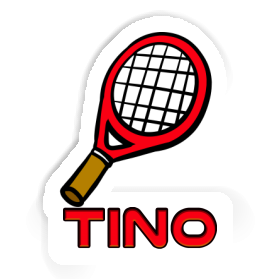 Autocollant Tino Raquette de tennis Image
