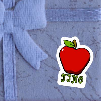 Tino Autocollant Pomme Notebook Tino Autocollant Pomme Gift package Image