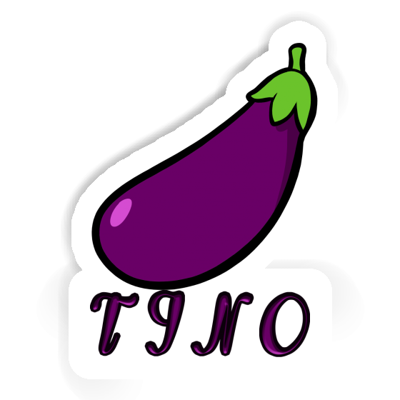 Aufkleber Tino Aubergine Aufkleber Tino Aubergine Image