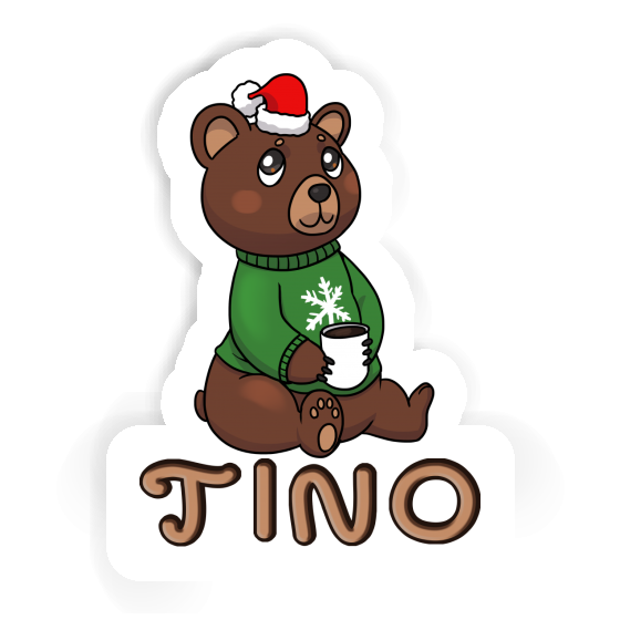 Tino Autocollant Ours de Noël Notebook Tino Autocollant Ours de Noël Gift package Image