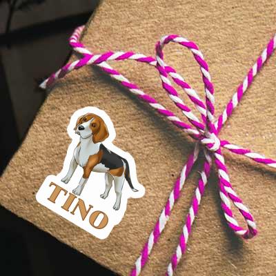 Autocollant Beagle Tino Notebook Autocollant Beagle Tino Gift package Image