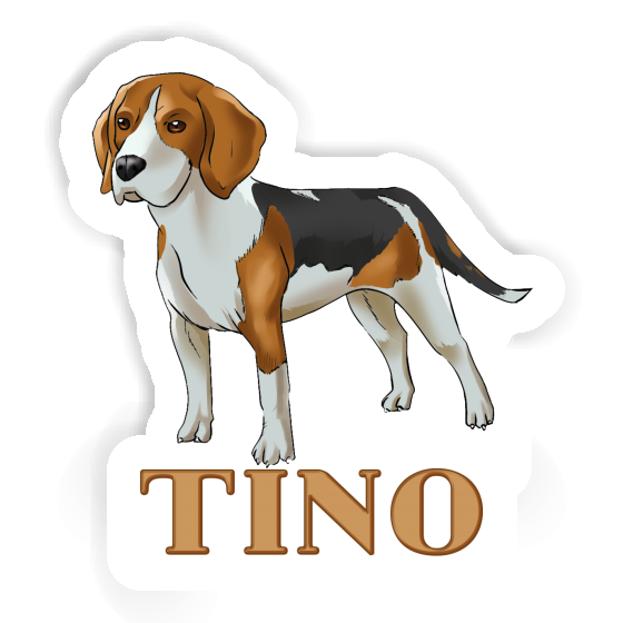 Autocollant Beagle Tino Notebook Autocollant Beagle Tino Gift package Image