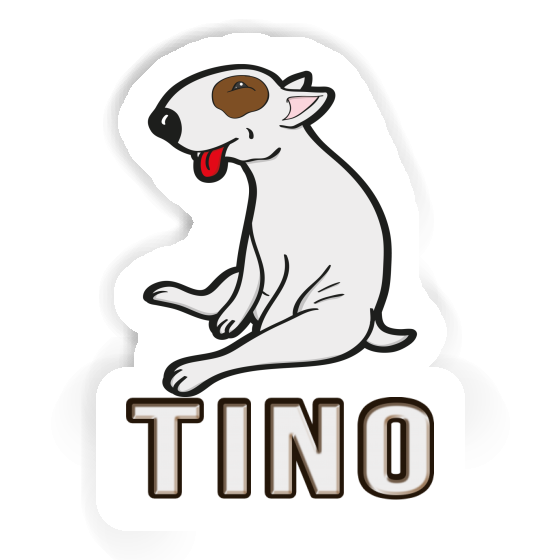 Bull Terrier Autocollant Tino Image