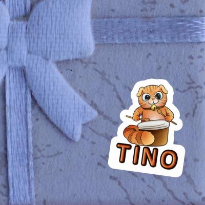 Autocollant Chat Tino Laptop Autocollant Chat Tino Laptop Image
