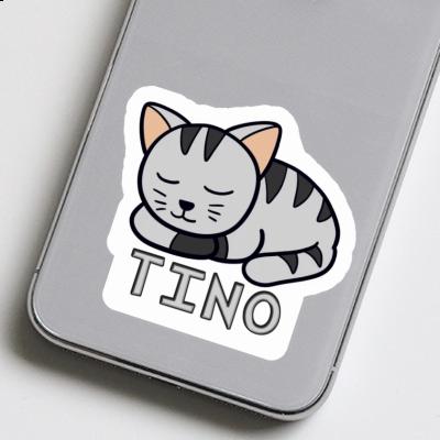 Autocollant Chat Tino Laptop Image