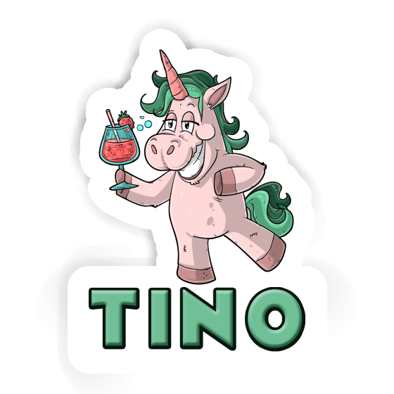 Autocollant Licorne festive Tino Laptop Image