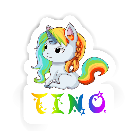 Tino Autocollant Licorne Image