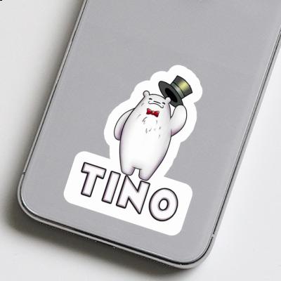 Autocollant Ours polaire Tino Autocollant Ours polaire Tino Image